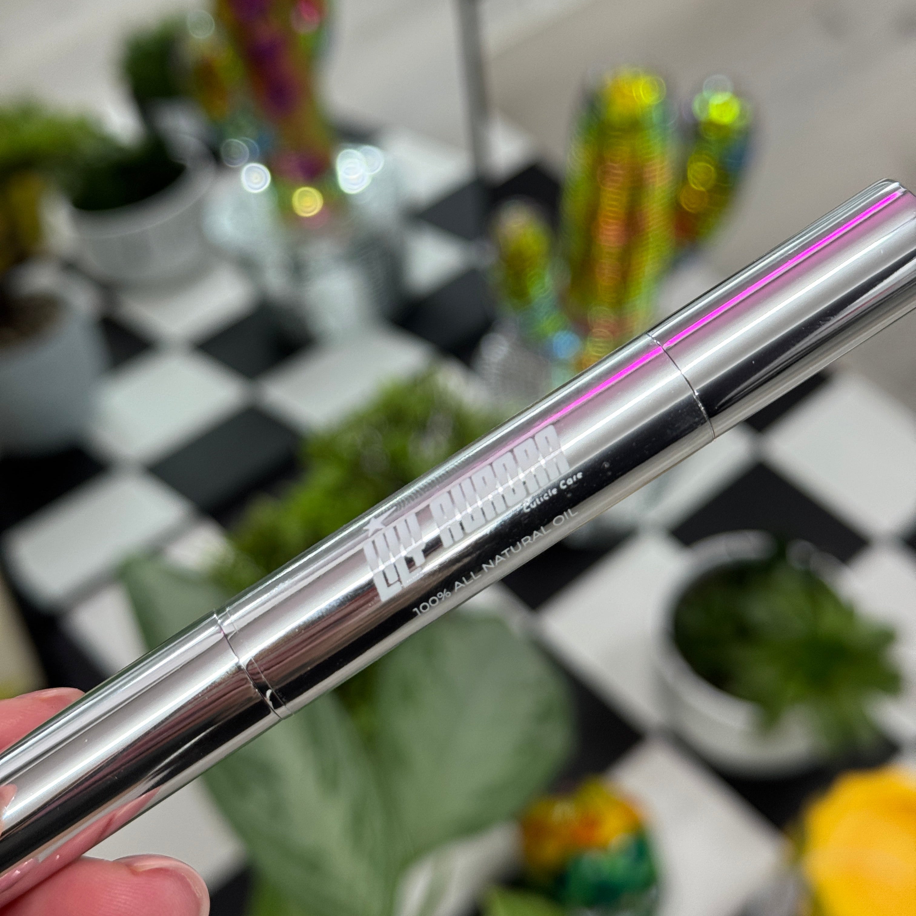 Custom Cuticle Oil Pen 3ml (Silver)